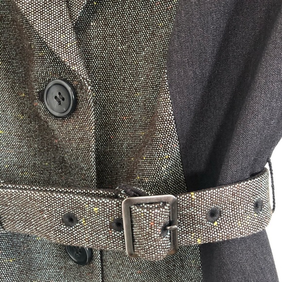 NEW The Limited Belted Grey Tweed-Like Blazer | XS - Picture 6 of 6